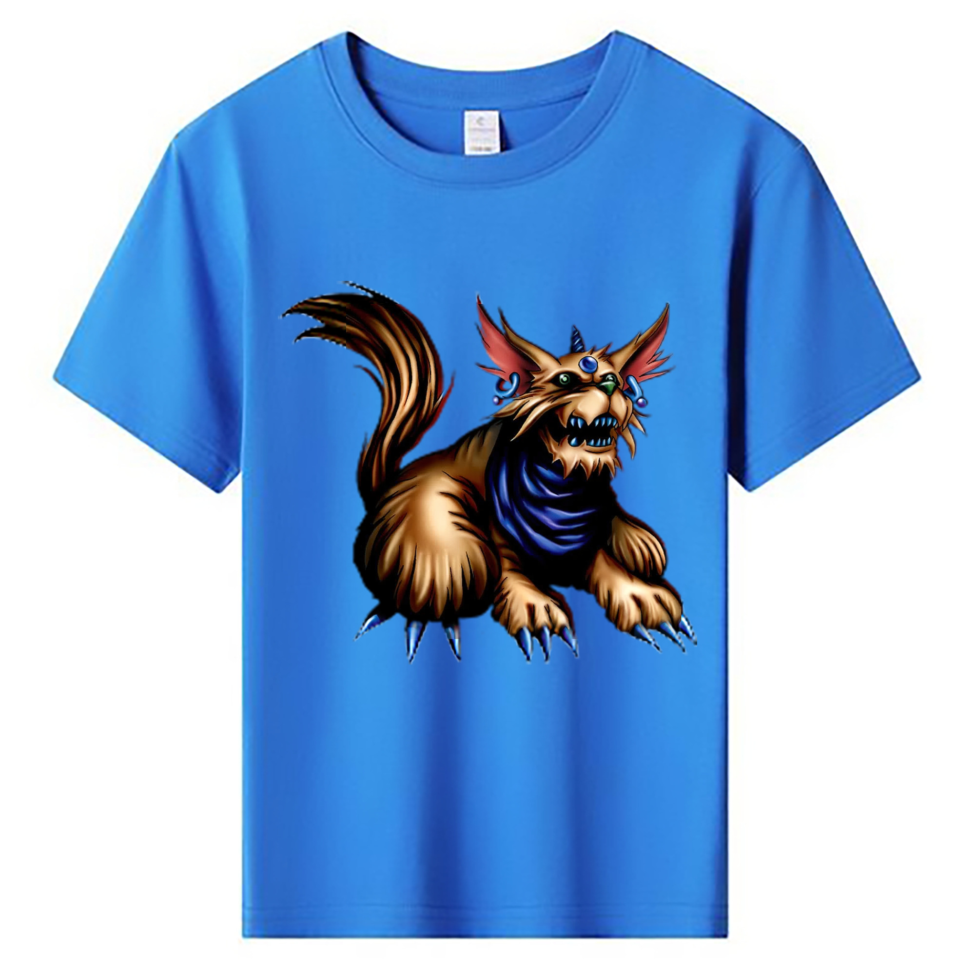 （画像用） 遊☆戯☆王 Yu-Gi-Oh! 綿100％キッズTシャツ（フロントプリント）
